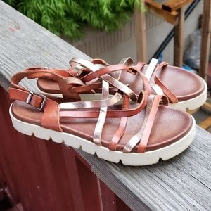Leather Strap Sandals (made in Spain)